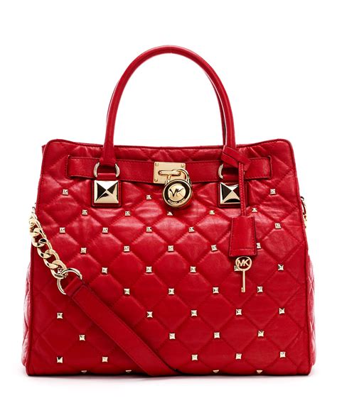 michael kors hamilton|michael kors hamilton studded bag.